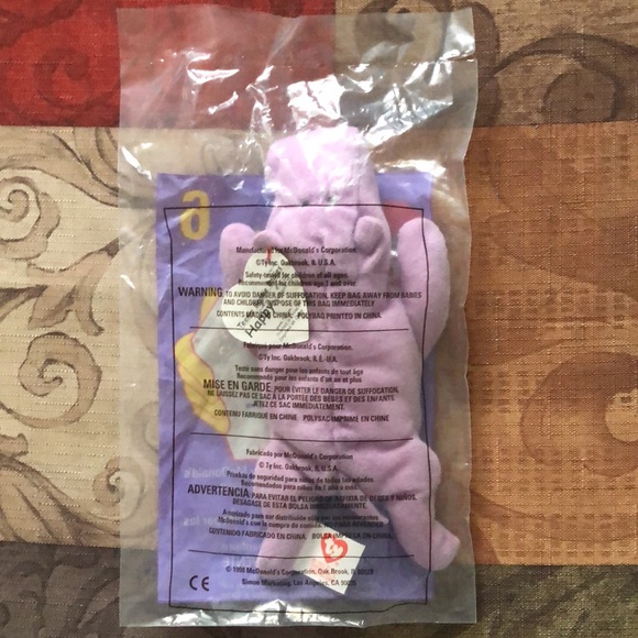 🛍️5/$20🛍️NWT McDonalds TY Mini “Happy”. - Picture 2 of 2